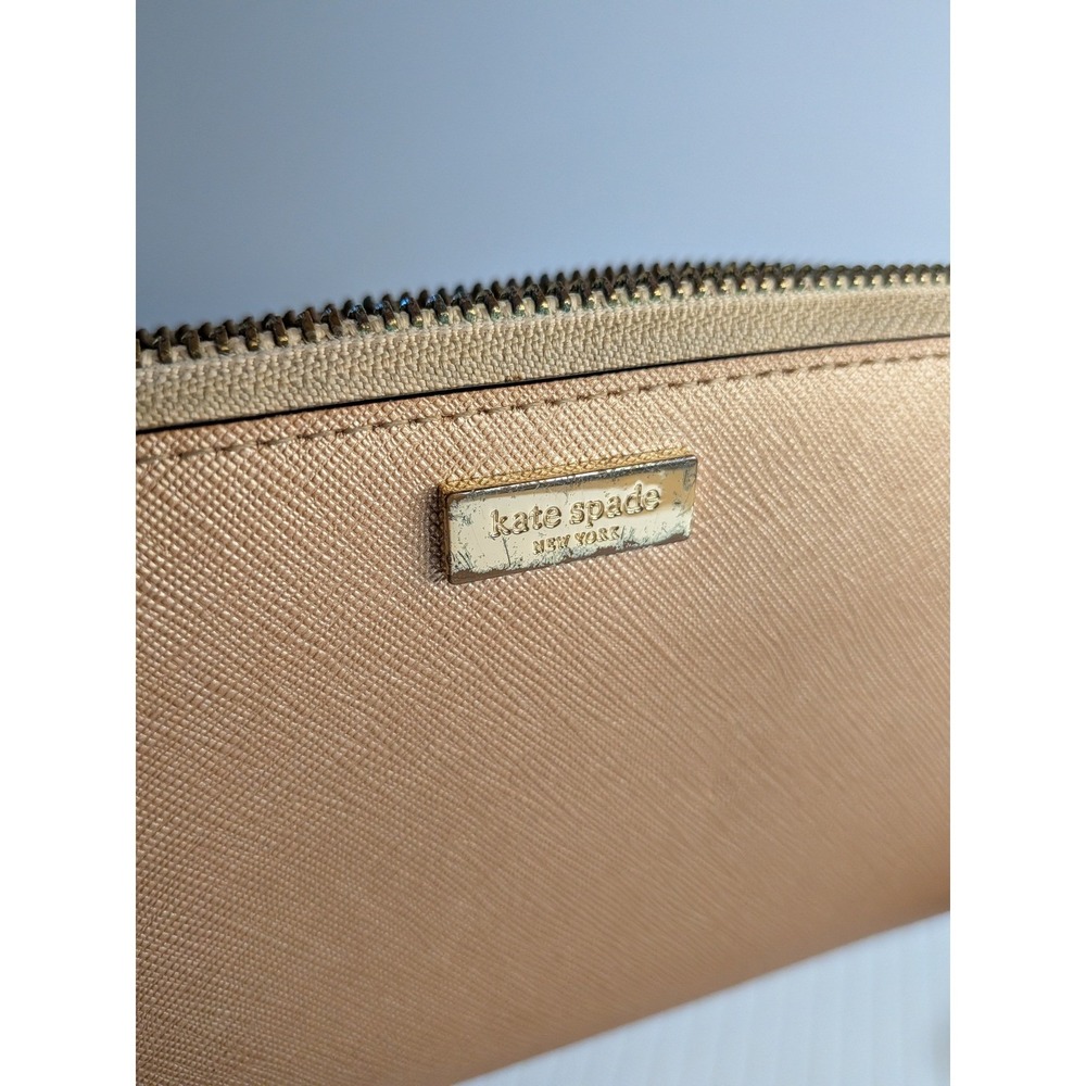 Kate Spade Laurel Way Neda Rise Gol Saffiano leather